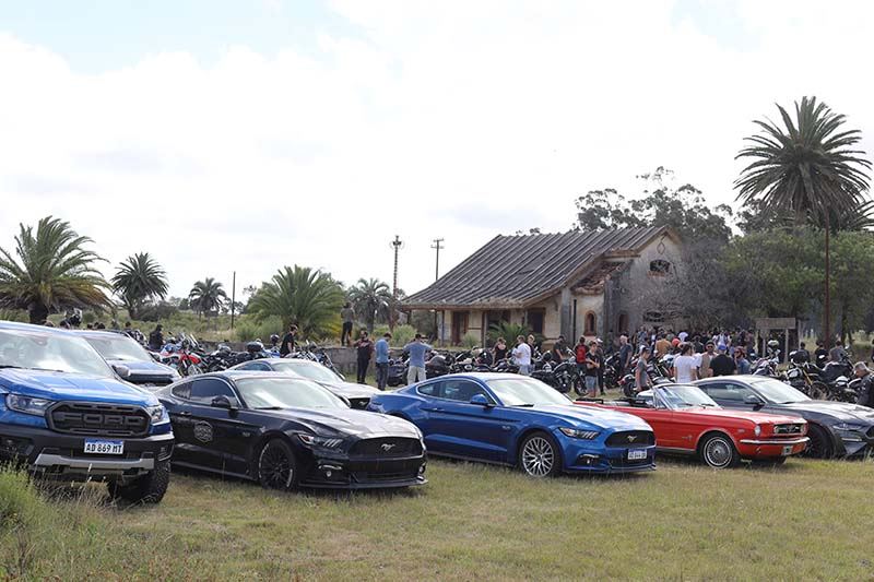 El nuevo Mustang apareció en el Este